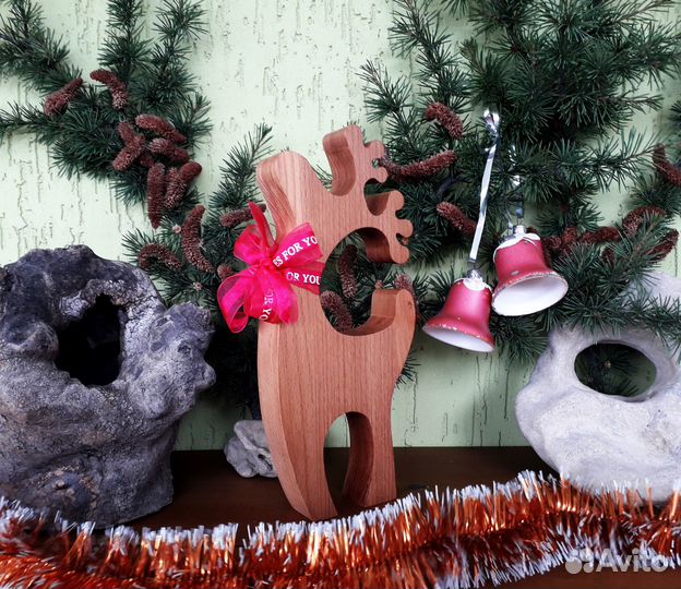 Игрушки из натурального дерева