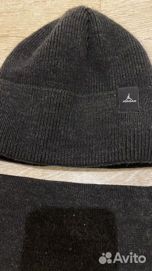 Мужская зимняя шапка со снудом