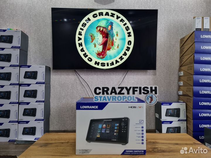 Официальный эхолот Lowrance HDS-9 Live (rus) AI