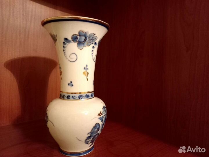 Ваза гжель, гарднер-вербилки