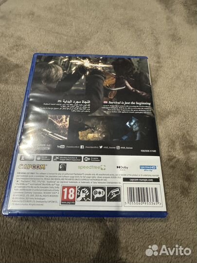 Resident evil 4 remake ps5 диск