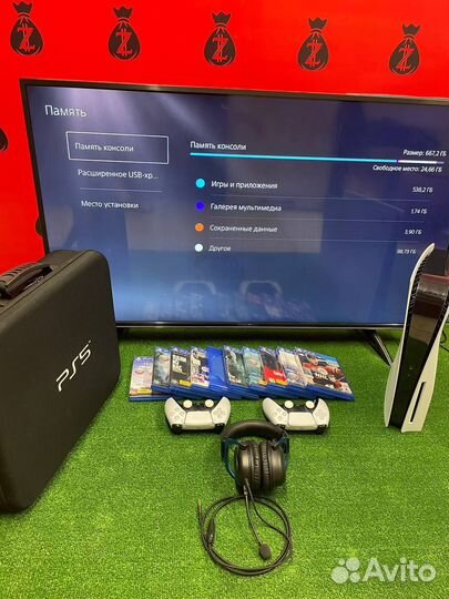 Sony PlayStation 5 мега комплект (ес)