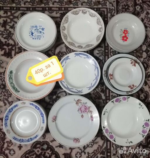 Посуда, тарелки, кружки, стопки, вилки, ложки