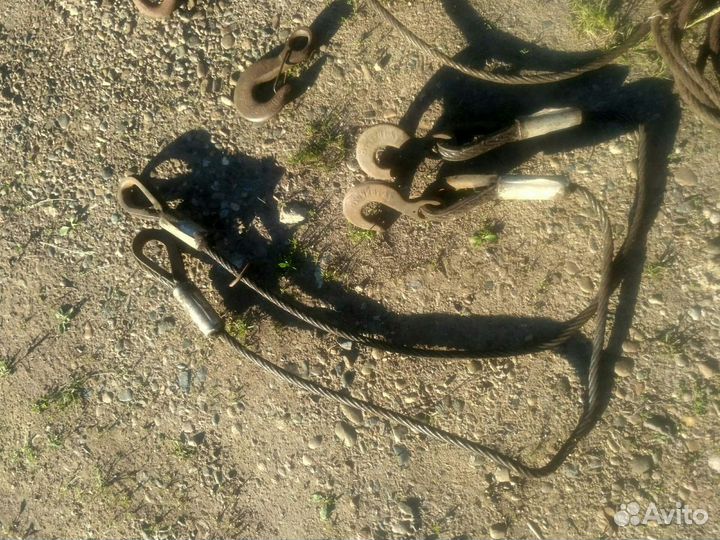 Трос, стропы,крюки