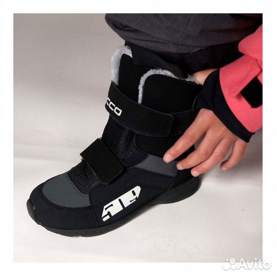 Ботинки 509 Rocco Snow с утеплителем Black, 13C