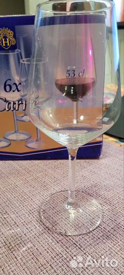 Бокалы для вина новые