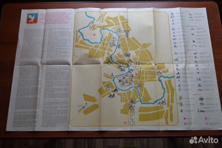 Туристическая схема Суздаль