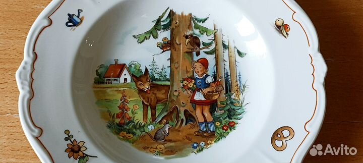 Фарфор. Детские тарелки. Weimar. Германия