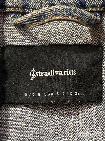 Джинсовка stradivarius