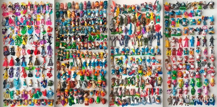 Киндер единицы и серии