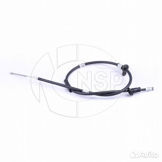 Трос стояночного тормоза левый hyundai accent