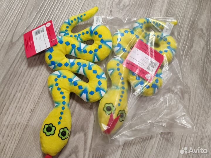 Мягкая игрушка змея