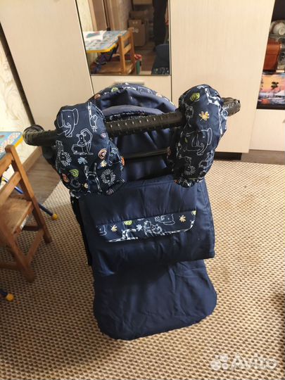 Детские санки с колесами