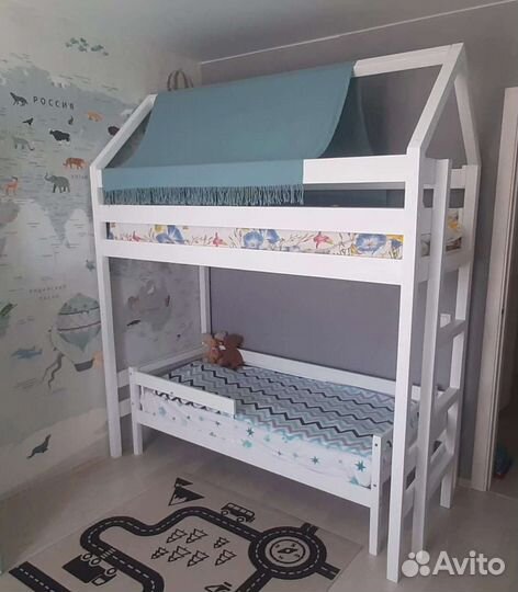 Детская кровать чердак