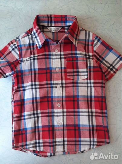 Рубашка детская в отличном состоянии