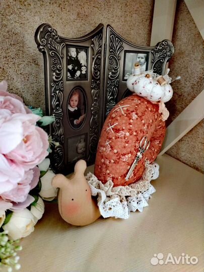 Улитка Тильда (игольница)