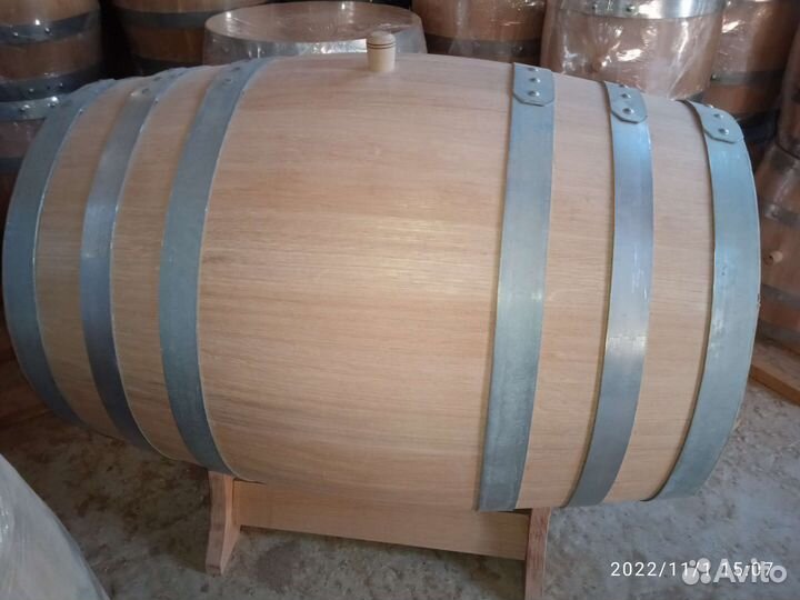 Бочка из Кавказского дуба естественной сушки