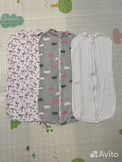 Пеленка-кокон 56 р-р 3 шт