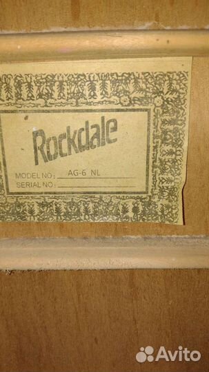 Акустическая гитара Rockdale AG6/NL
