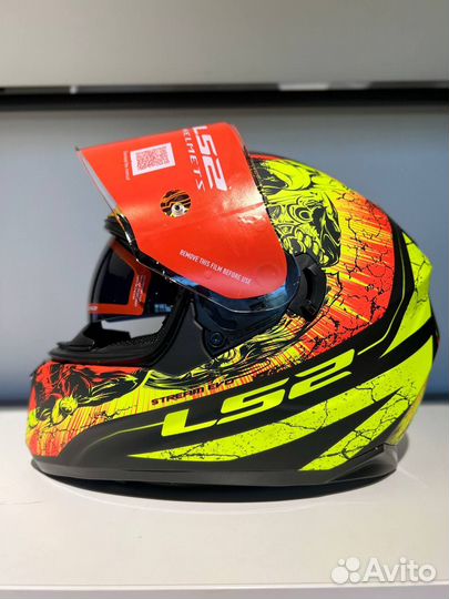 Мотошлем LS2 FF320 stream EVO throne