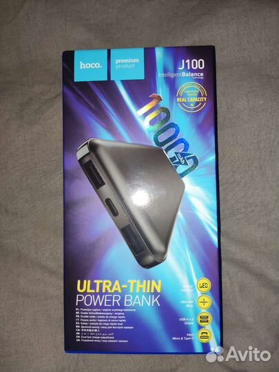 Новый 10000mah hoco j100 Внешний аккумулятор