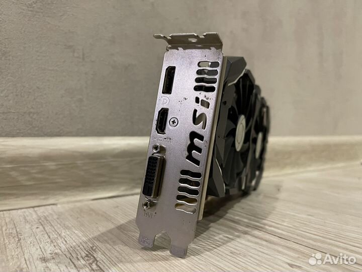 Видеокарта MSI GT OC GTX1060 5GB