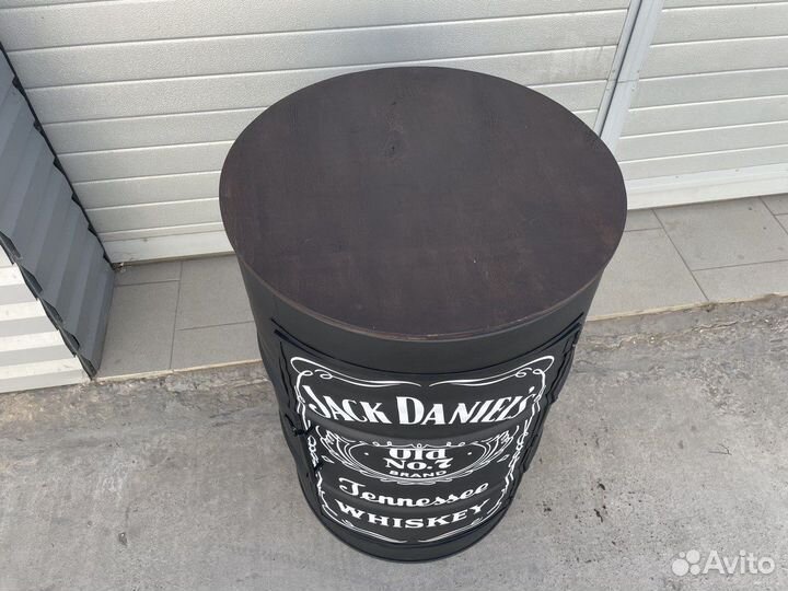 Мебель из бочек в стиле лофт