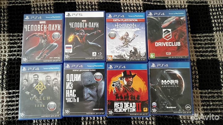 Игры для приставок ps4/ps5