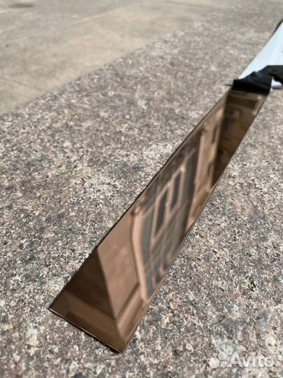 Полоса под латунь для стен, дверей и мебели