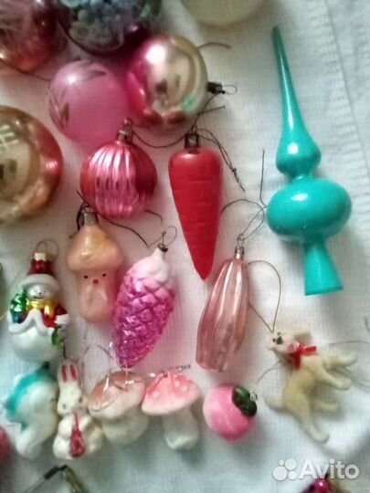 Ёлочные игрушки СССР