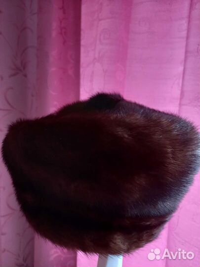 Шапка норковая женская