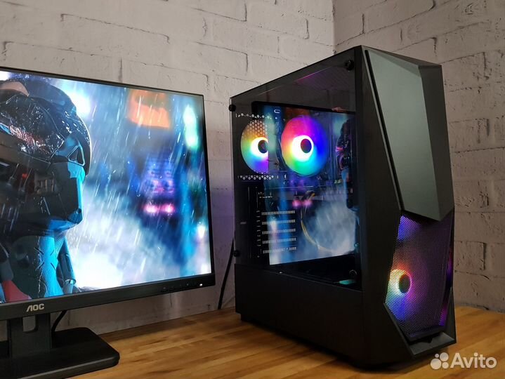 Компьютер на Intel i5 с видео RX580