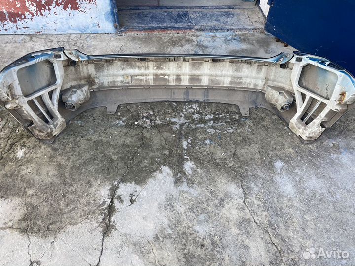 Задний бампер ford focus 2 дорестайлинг синий