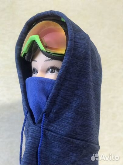 Балаклава-капюшон флисовый