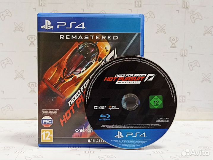 Need for Speed Hot Pursuit для PS4