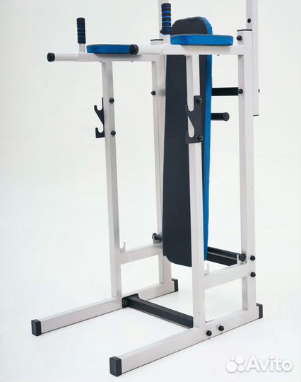Напольный турник 5 в 1 со скамьей для дома новый