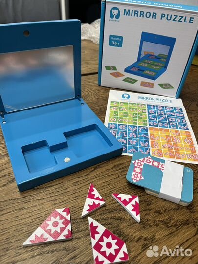 Логическая игра «Зеркальный пазл»