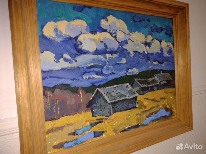 Картина Весна Мокров Н.А. 1980-е гг