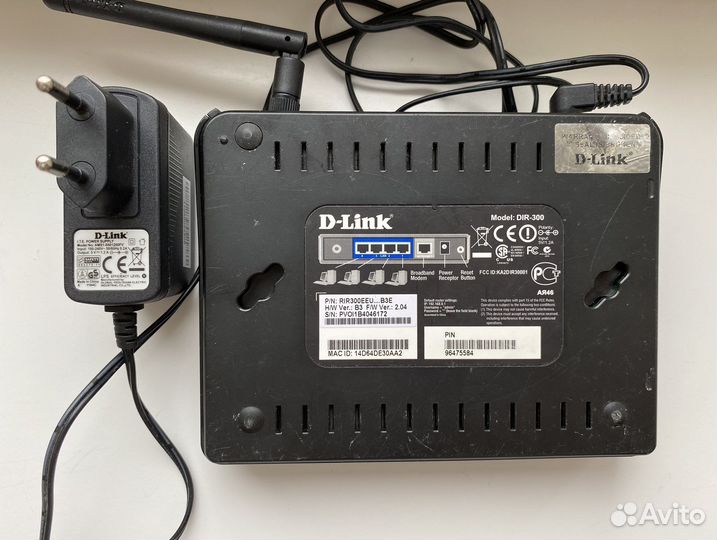 Wi-Fi роутер D-Link DIR-300