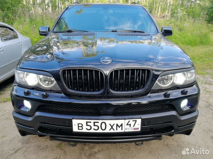 Черные матовые ноздри BMW X5 E53 рест бмв е53 х5