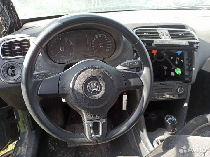 Руль фольксваген поло до рестайлинг (кожа )