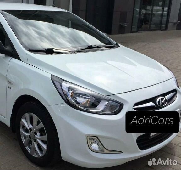 Бампер передний Hyundai Solaris 1 2010-2017