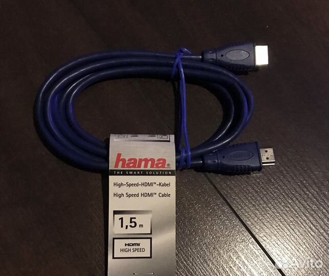 Кабель Hama hdmi-hdmi 1,5m