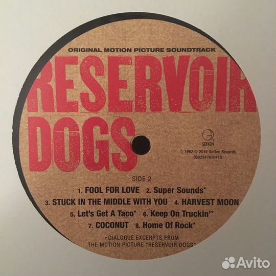 Виниловая пластинка OST, Reservoir Dogs (Various A