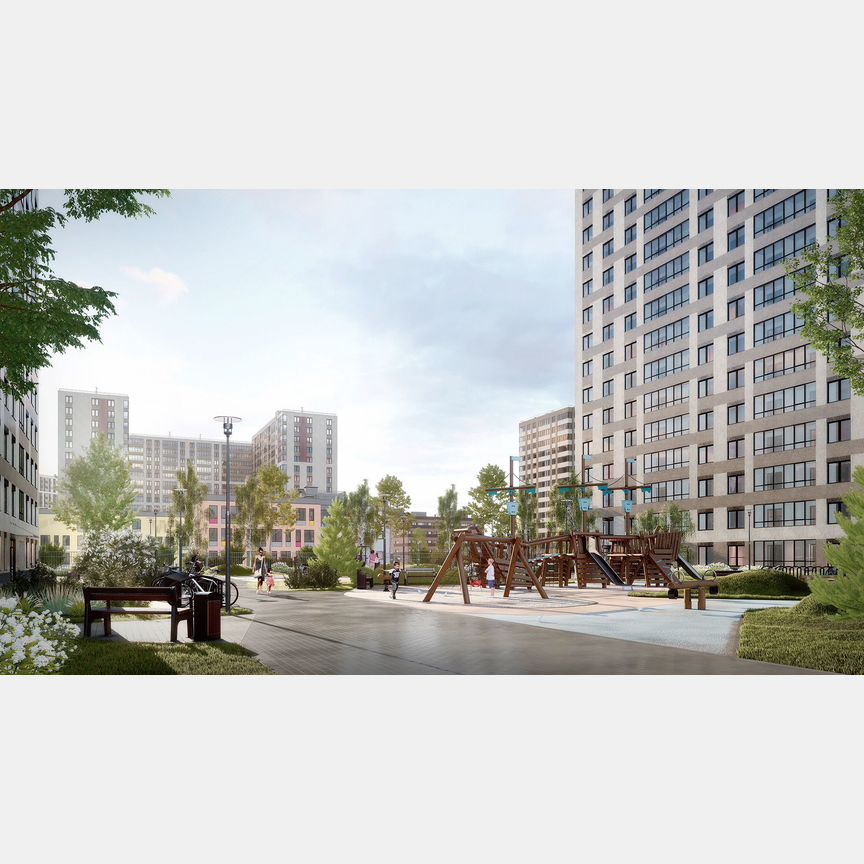 1-к. квартира, 39,5 м², 5/16 эт.