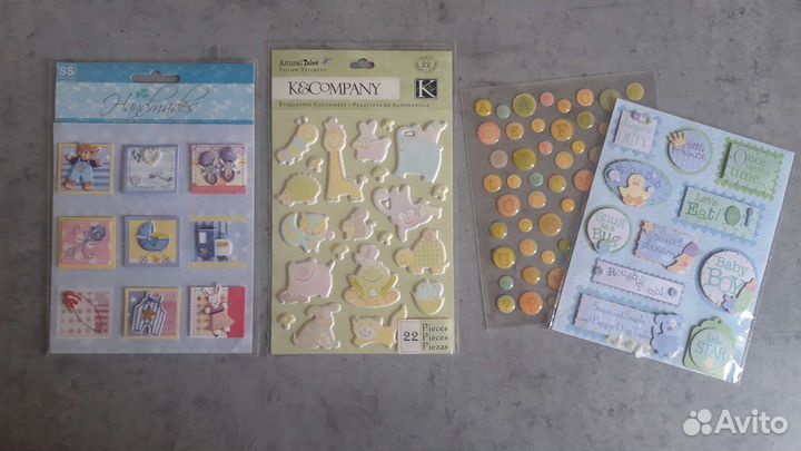 Объемные наклейки