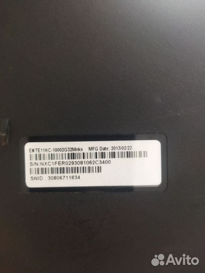 Ноутбук packard bell