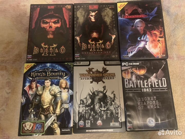 Лицензионные компьютерные игры (PC-DVD BOX)