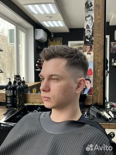 Модель на мужскую стрижку к опытному мастеру