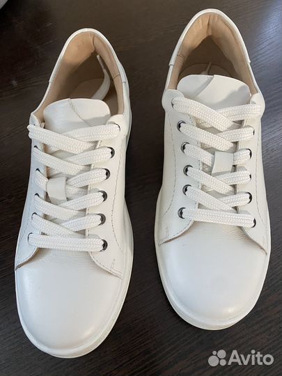 Кеды из натуральной кожи